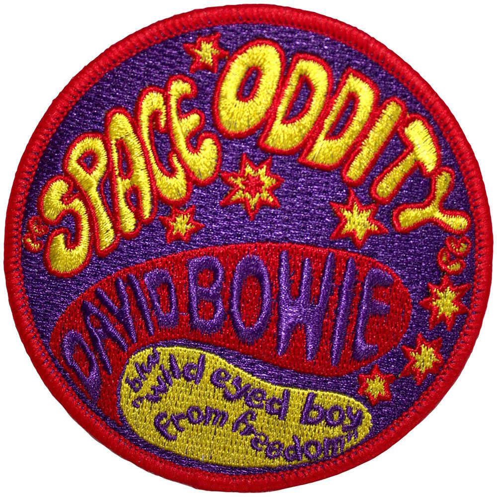 DAVID BOWIE デヴィッドボウイ - Space Oddity / ワッペン - PGS